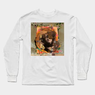 THE LADY AND THE FLOWERS Long Sleeve T-Shirt